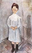 Amedeo Modigliani Madchen in Blau painting